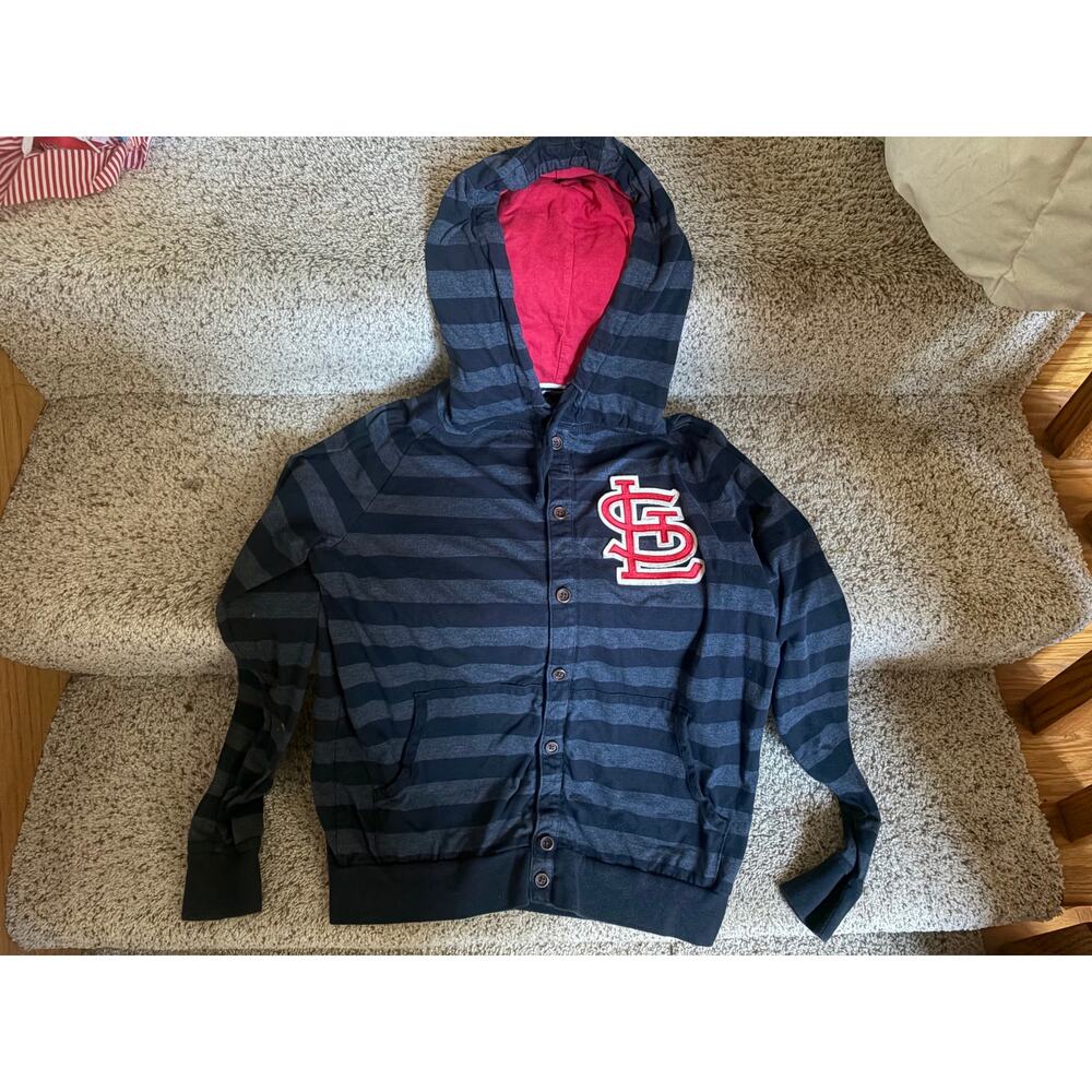 Cooperstown Collection MLB Women’s medium St. Louis Cardinals hoodie shirt